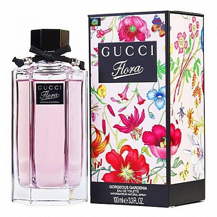 Женская туалетная вода Gucci Flora Gorgeous Gardenia (Евро качество A-Plus Люкс)