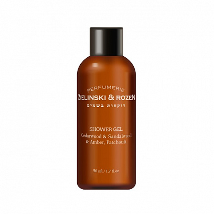 Гель для душа Cedarwood & Sandalwood & Amber, Patchouli 50 мл
