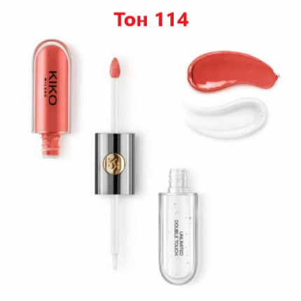 Набор Блесков для губ Kiko Unlimited Double Touch 2 в 1 10 шт