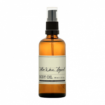 Масло для тела Vetiver & Lemon, Bergamot 100 мл