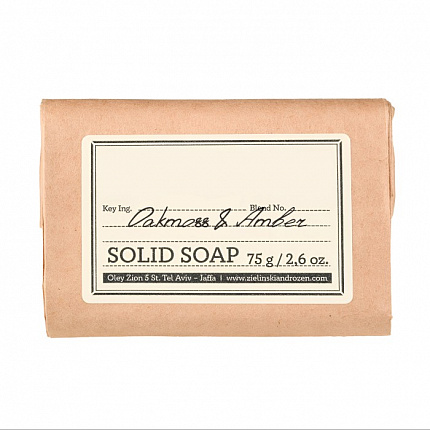 Мыло твердое Oakmoss & Amber 75г