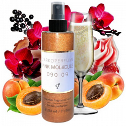 Парфюмированный спрей для тела Zarkoperfume Pink Molecule 090-09 (с шиммером)