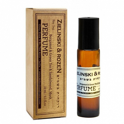 Шариковые масляные духи Bergamot & Green Tea, Sandalwood, Musk унисекс 10 ml