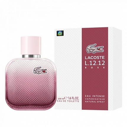 Женская туалетная вода Lacoste L.12.12. Rose Eau Intense (Евро качество)