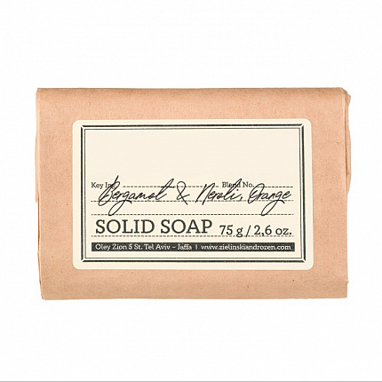 Мыло твердое Bergamot & Neroli, Orange 75г