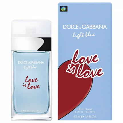 Женская туалетная вода Dolce & Gabbana Light Blue Love Is Love (Евро качество)