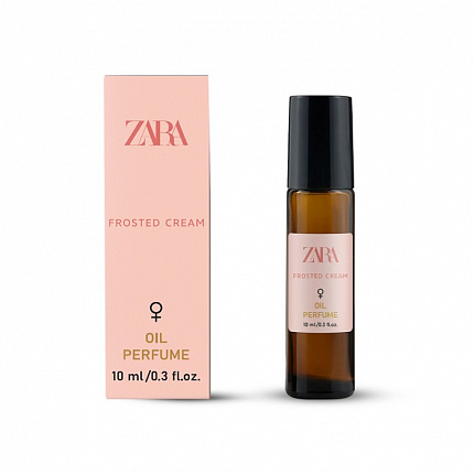 Zara - Frosted Cream шариковый бренд парфюм 10 мл