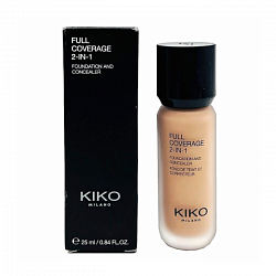 Крем тональный + консилер Kiko Full Coverage