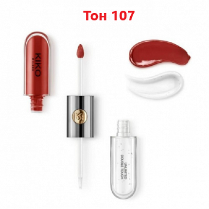 Набор Блесков для губ Kiko Unlimited Double Touch 2 в 1 10 шт