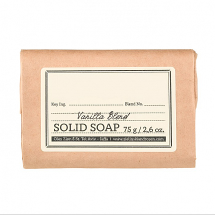 Мыло твердое Vanilla Blend 75г