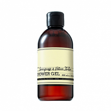 Гель для душа Lemongrass & Vetiver, Amber 300 мл