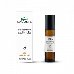Lacoste - L 12.12 Blanc Pura шариковый бренд парфюм 10 мл